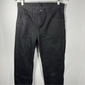VTG RUSTLER Men's black jeans Size‎ 32X32